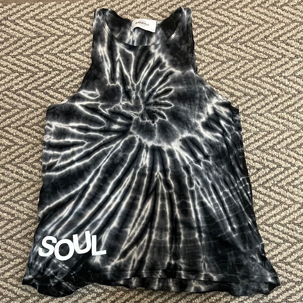 SoulCycle tie dye tank